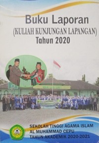 Buku Laporan Kuliah Kunjungan Lapangan 2020
